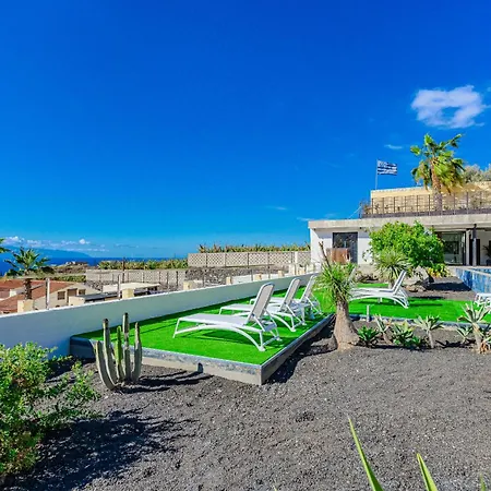Cactus Tenerife Sud Piscine Chauffée 10 Personnes Costa Adeje (Tenerife)