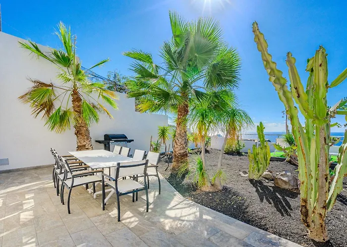 Cactus Tenerife Sud Piscine Chauffee 10 Personnes Costa Adeje (Tenerife)