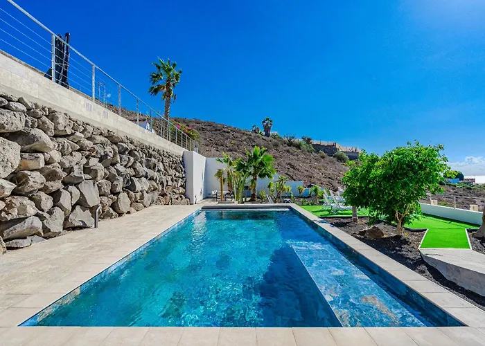 Cactus Tenerife Sud Piscine Chauffee 10 Personnes *